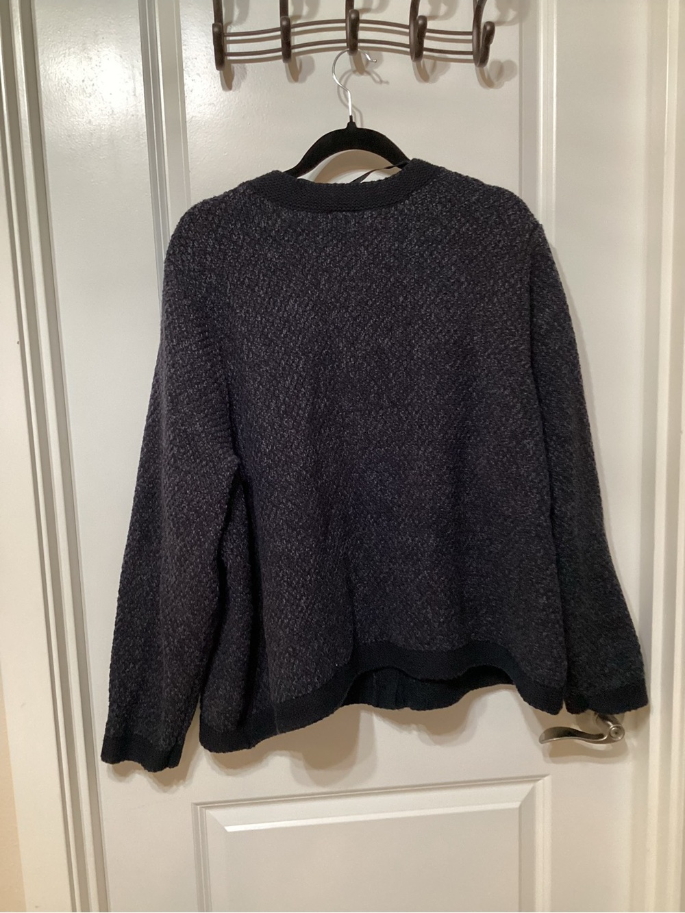 Torrid Charcoal Textured Crewneck Sweater